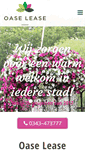 Mobile Screenshot of oase-lease.nl